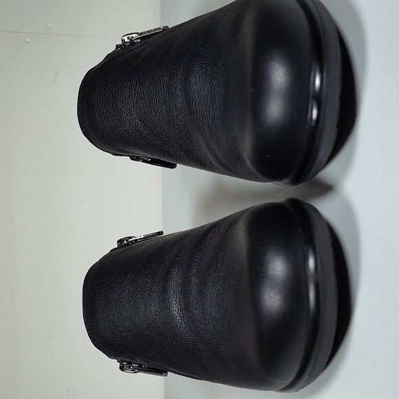 Naot Autan Soft Black Leather Loafers with side zippers 40 - Picture 4 of 12